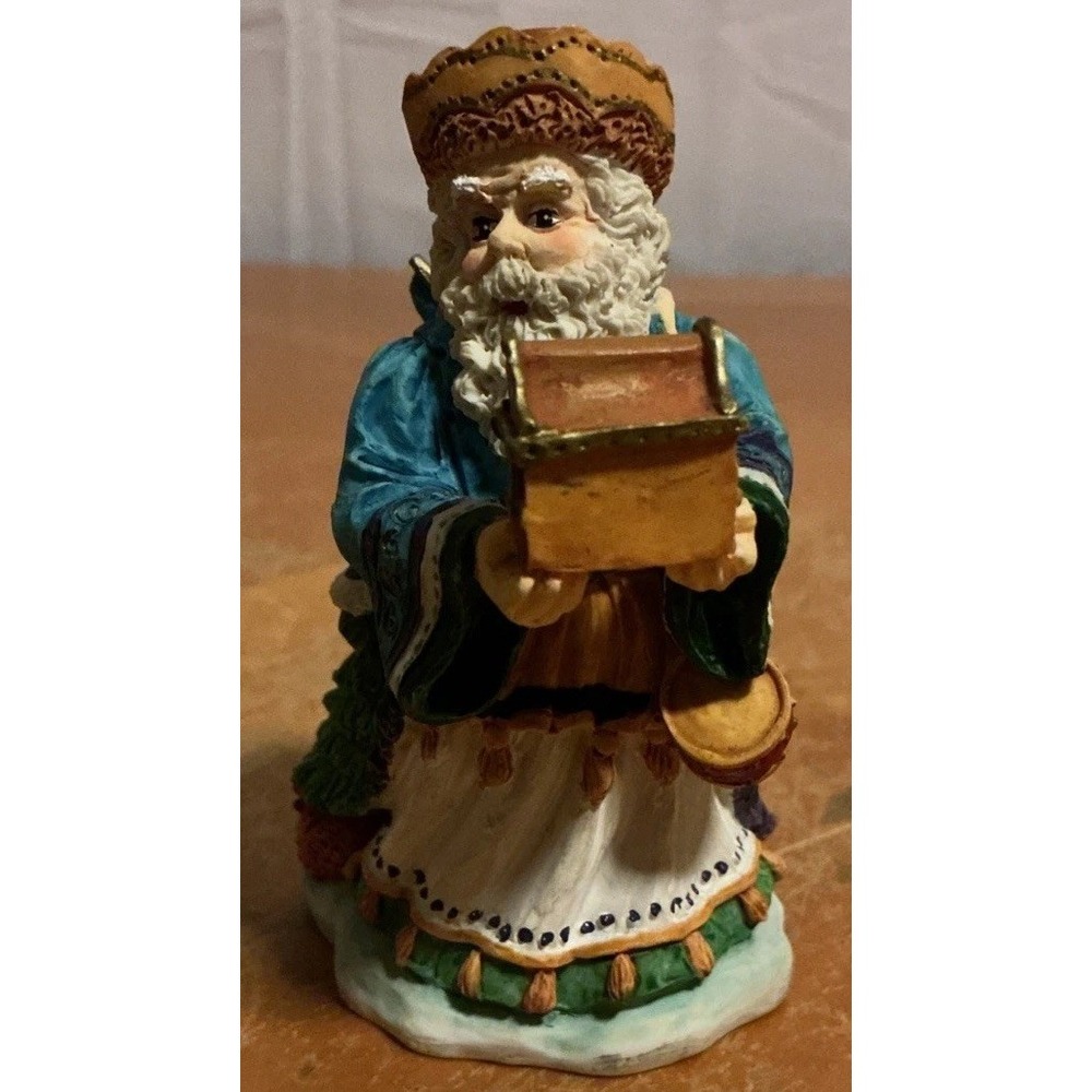 Bronson Collectibles "Old World Santas" Greek Gift River Figurine